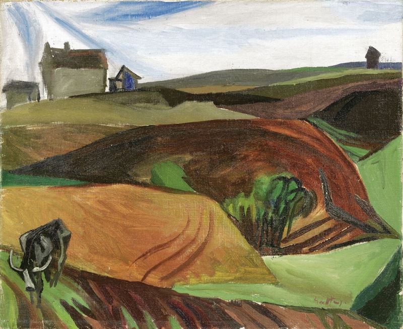 Renato Guttuso - Campagna Romana