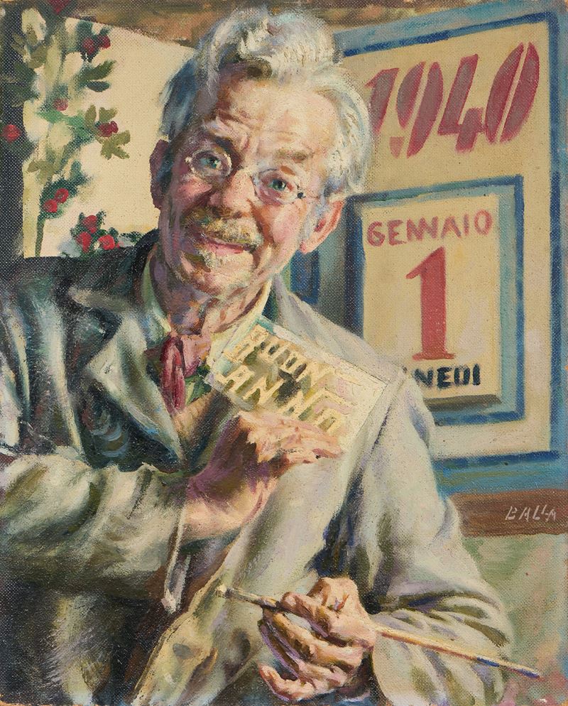 Giacomo Balla - Autoritratto