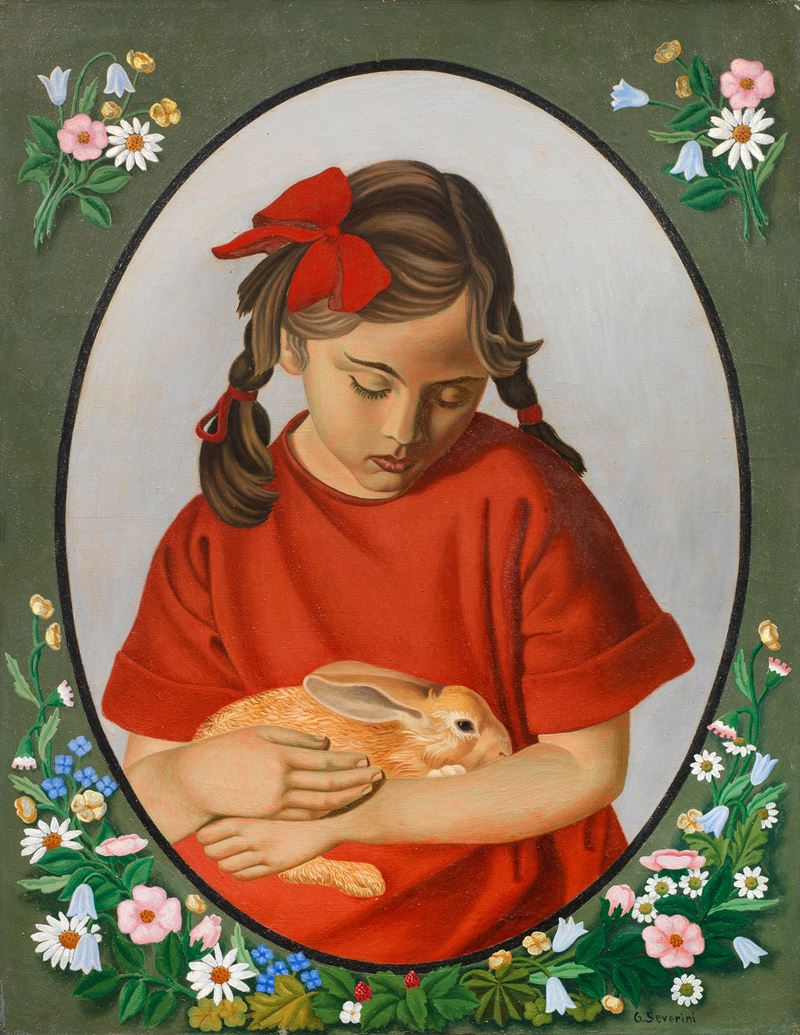 La fillette au lapin