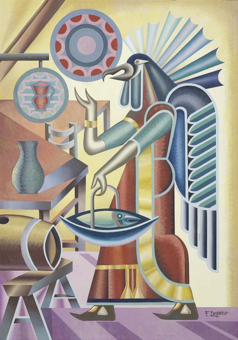 Fortunato Depero - Fantasia Indiana