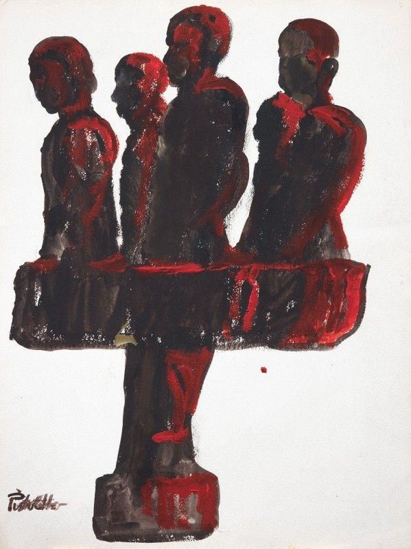 Michelangelo Pistoletto - Persone Nere
