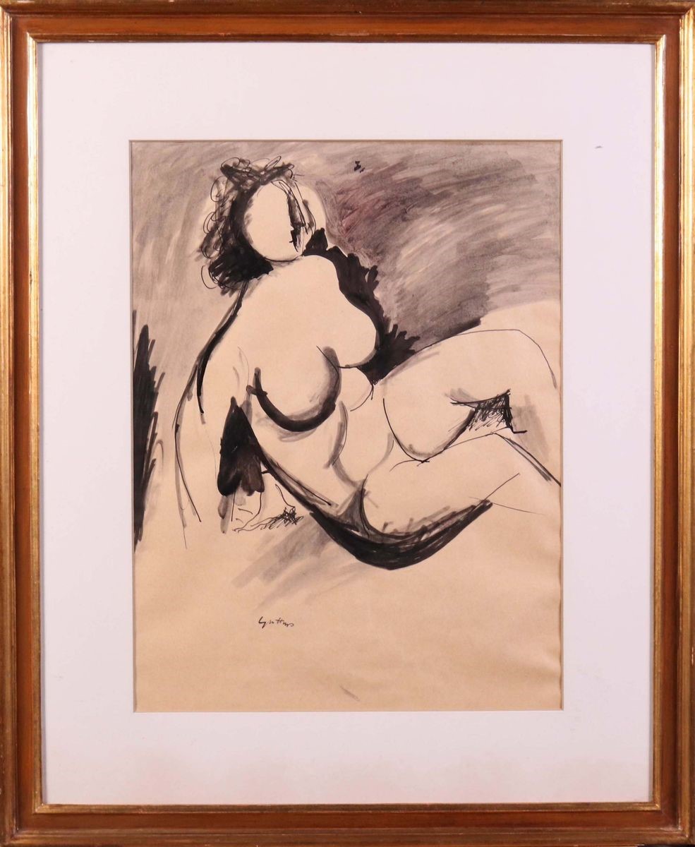 Renato Guttuso - Nudo