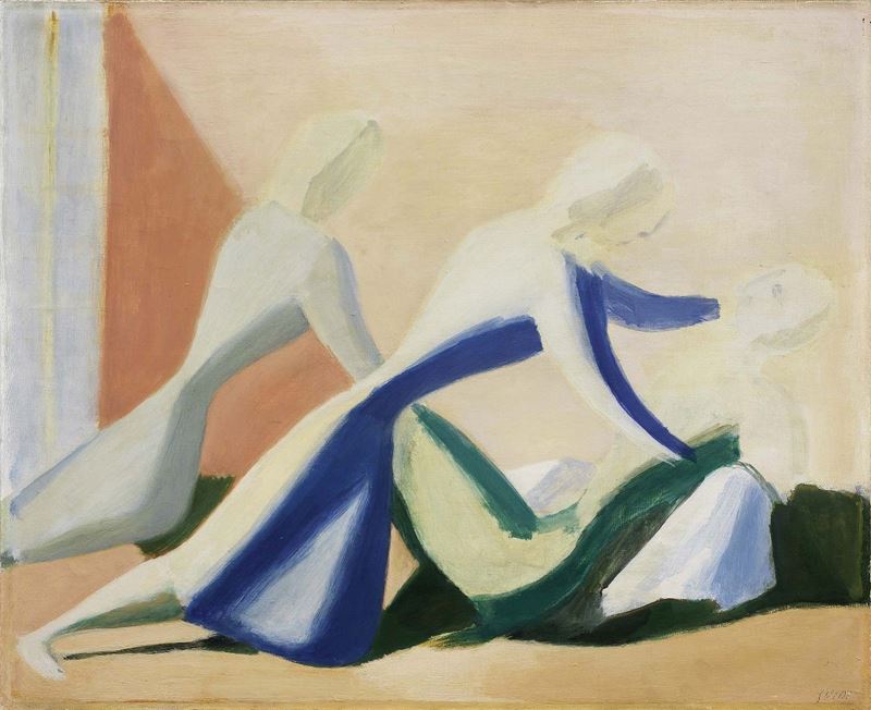 Virgilio Guidi - Figure nello Spazio