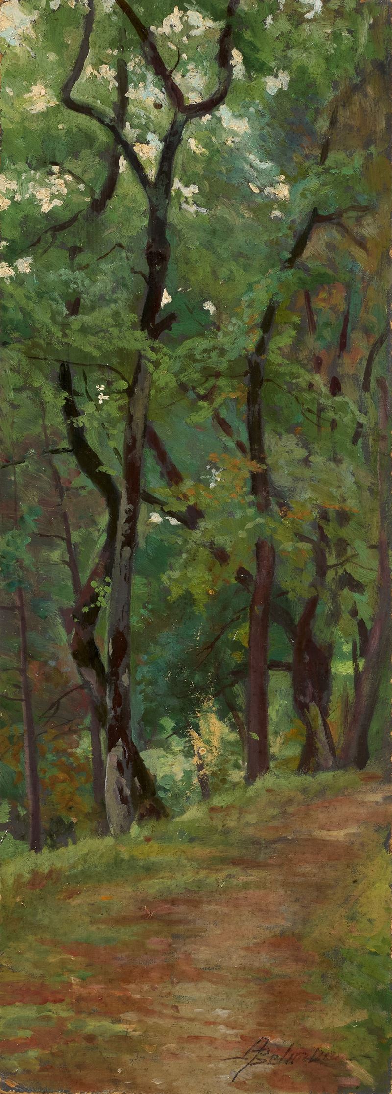 Adolfo Belimbau - Viottola e Alberi