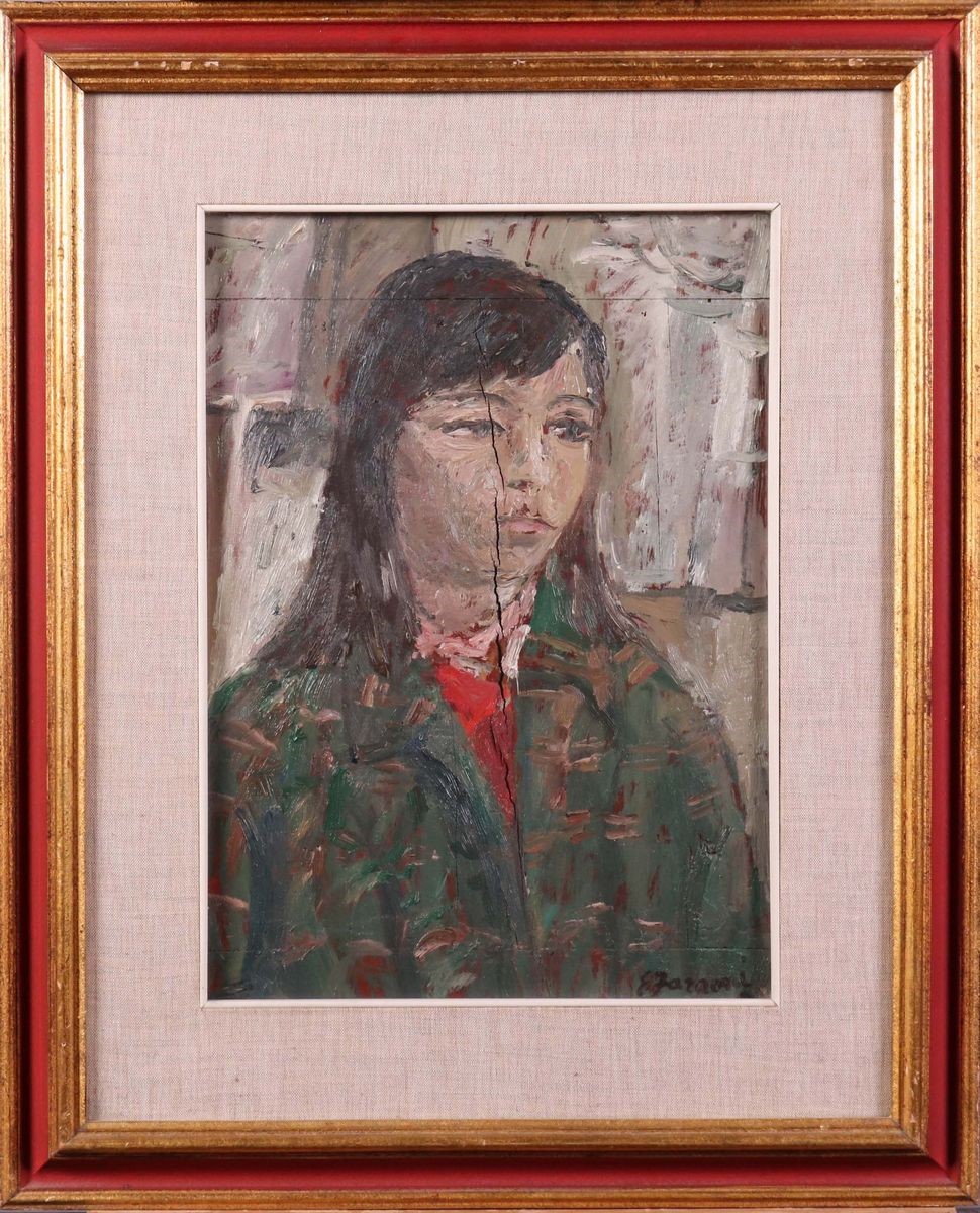 Enzo Faraoni - Ragazza con Maglia Verde