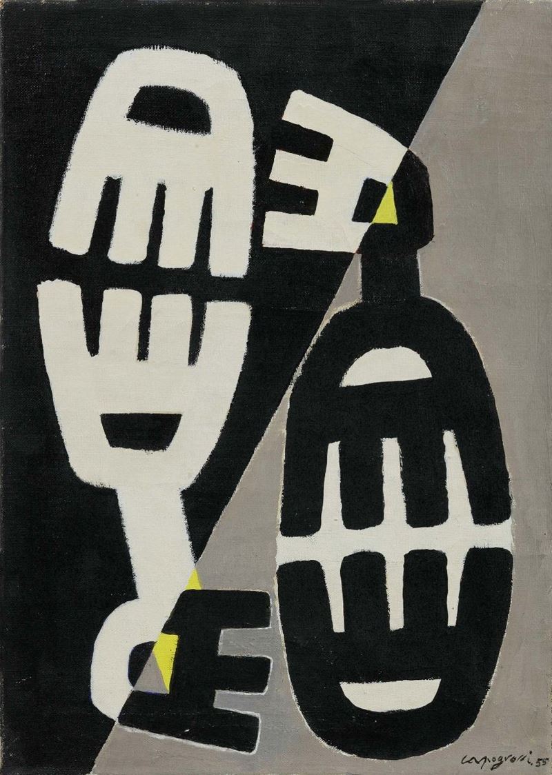 Giuseppe Capogrossi - Surface N. 136