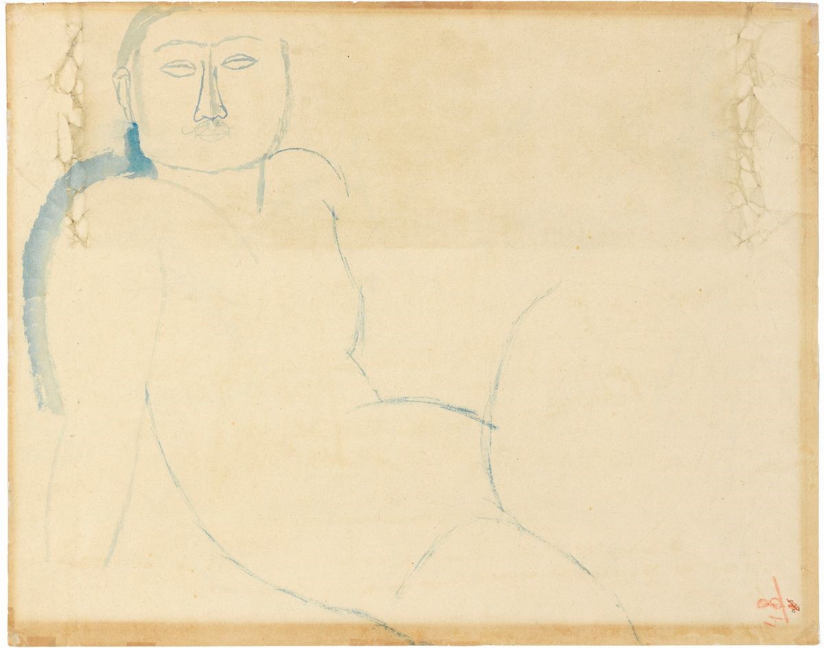 Amedeo Modigliani - Studio di Figure