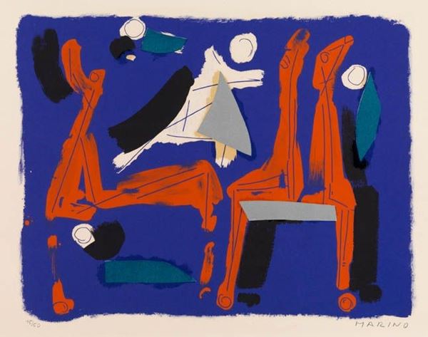 Marino Marini - Chevaux et cavaliers II
