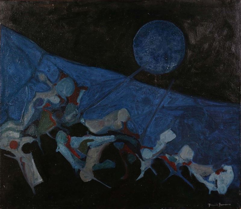 Francesco Casorati Pavarolo - Figure sulla Collina