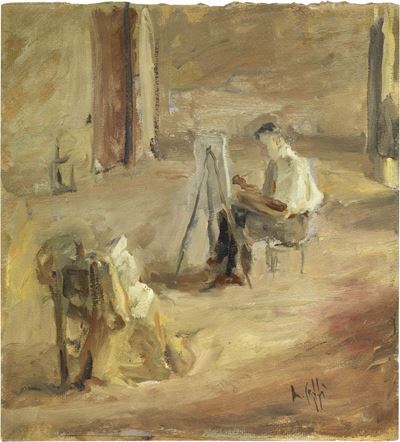 Nello Studio del Pittore