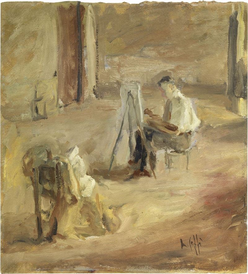 Nino Caffè - Nello Studio del Pittore