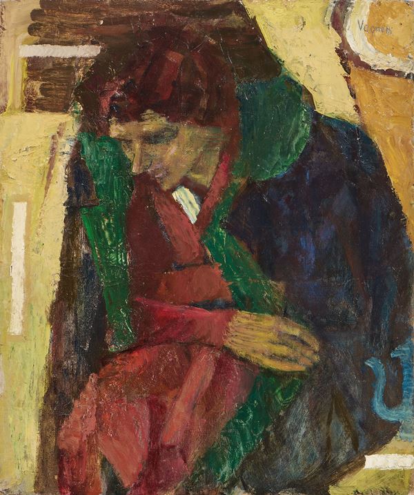 Gianni Vagnetti - Pensierosa (in verde)