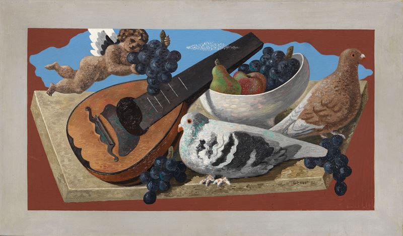 Nature morte aux pigeons (L'ange pourvoyeur)