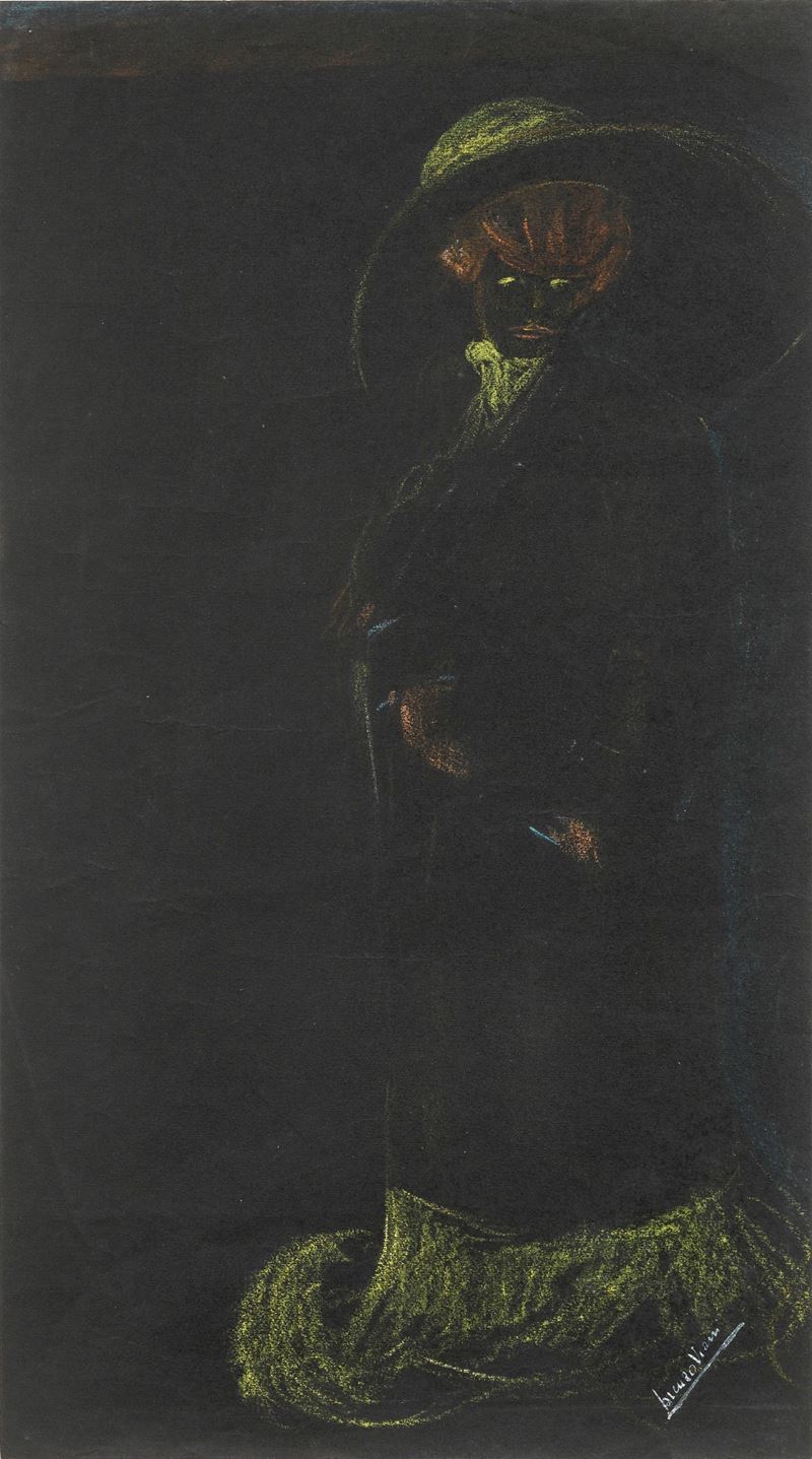 Lorenzo Viani - Figura Femminile (una Parigina)