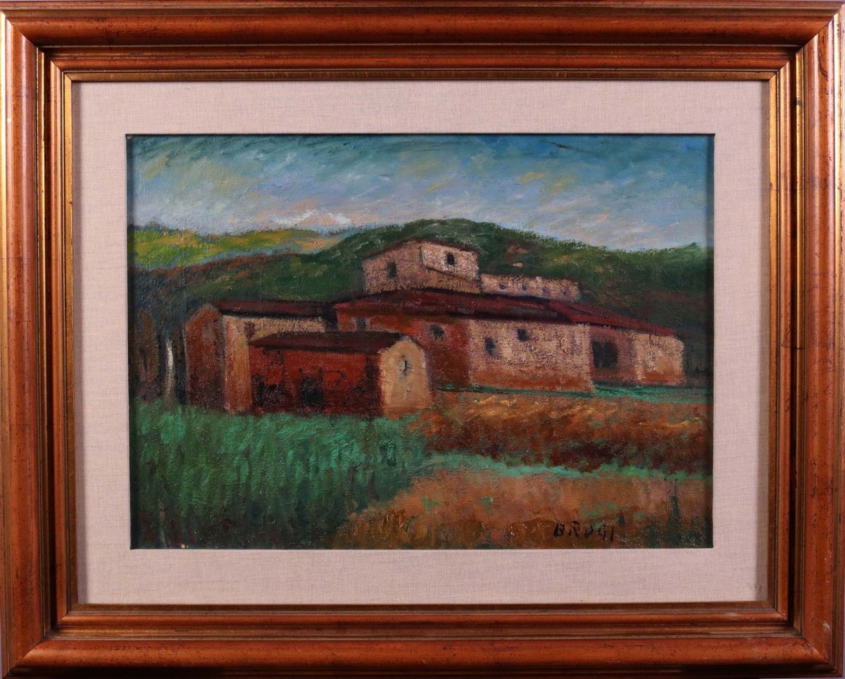 Gino Brogi - Case nei Campi