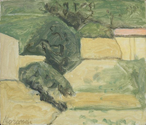 Giorgio Morandi : Paesaggio  (1963)  - Olio su tela - Auction ARTE MODERNA - II - Casa d'aste Farsettiarte