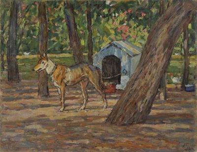 Giardino con Cane
