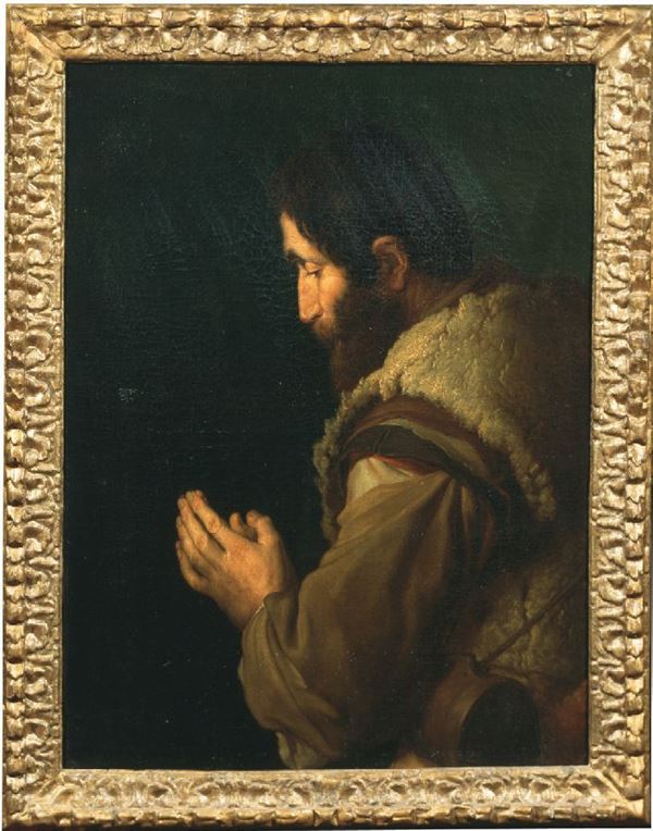 Ignoto del XVIII secolo - Pastore in preghiera