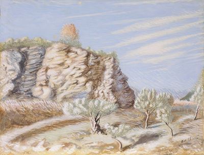 Paesaggio Ermetico (paesaggio con Rocce)