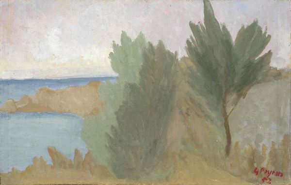 Guido Peyron - Paesaggio marino