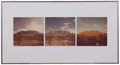 Study For Chisas Mountains, Big Bend, Texas