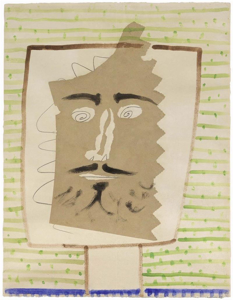 Pablo Picasso - Tête De Faune Barbu