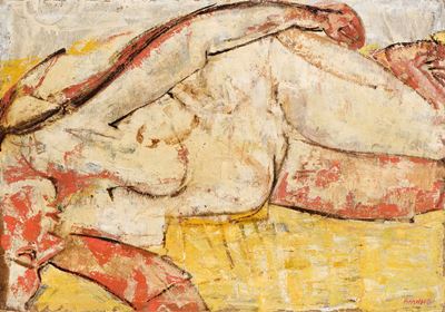 Sonno sul Fianco (nudo Riverso)