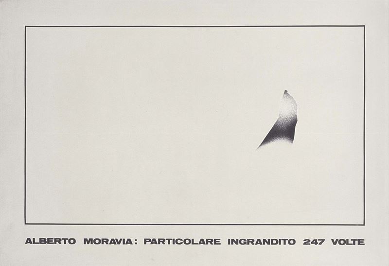 Emilio Isgrò - Alberto Moravia
