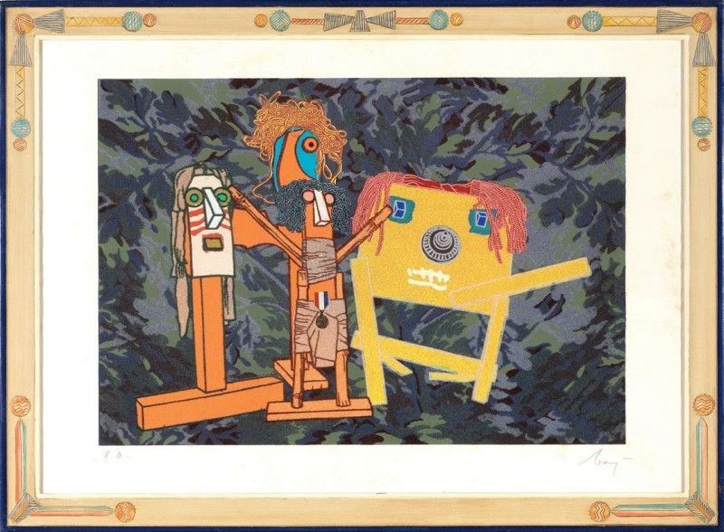 Enrico Baj - Personaggi