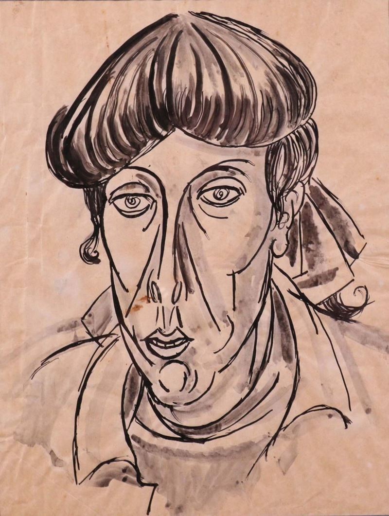 Giuseppe Migneco - Ritratto di Dodi