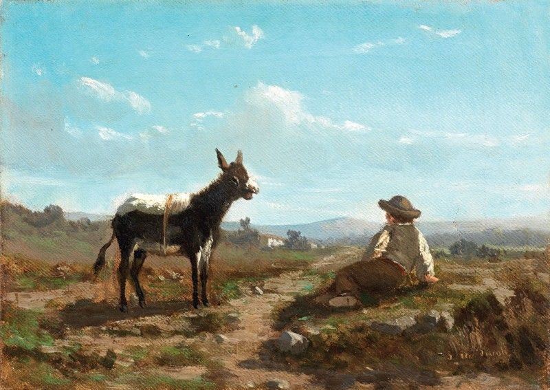 Serafino De Tivoli - Contadinello e Ciuchino