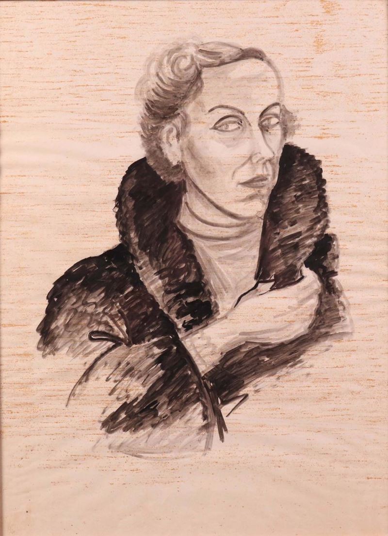 Giuseppe Migneco - Ritratto di Dodi