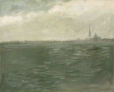 Venezia, olio su tela