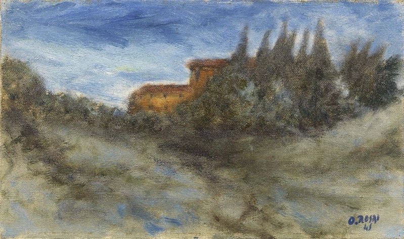 Ottone Rosai - Paesaggio