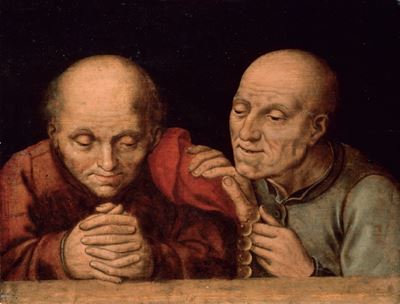 Due Uomini con il Rosario