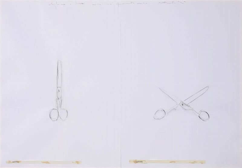 Alighiero Boetti - Maschio Femmina