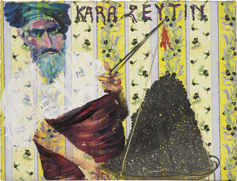 Aldo Mondino - Kara Zeytin