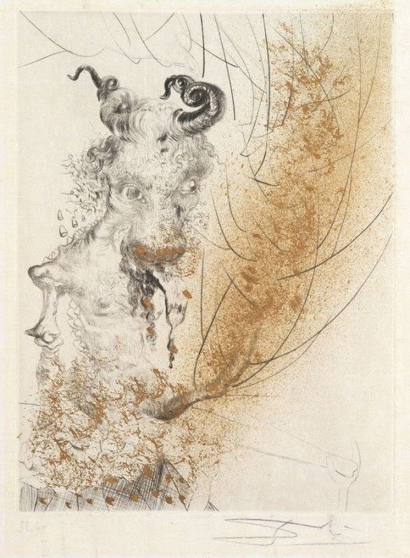 Salvador Dal&#237; - Tête de veau
