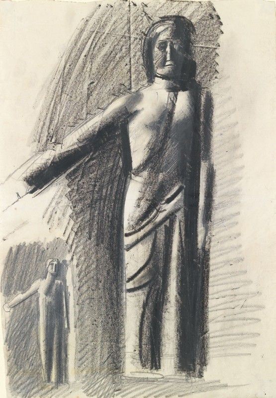 Mario Sironi - Figura Allegorica