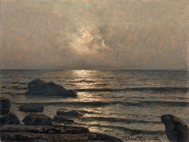 Gino Romiti - Marina al Tramonto