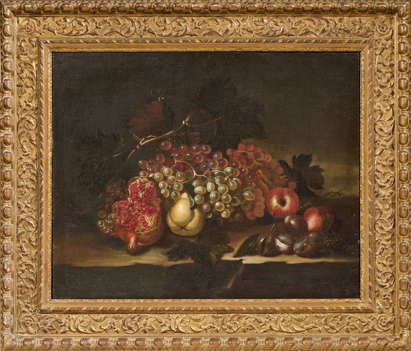 «Natura morta con uva e melograno» e «Natura morta con uva e melone»