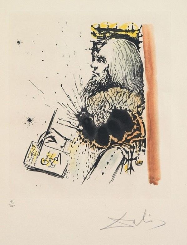 Salvador Dal&#237; - Portrait de Calderón