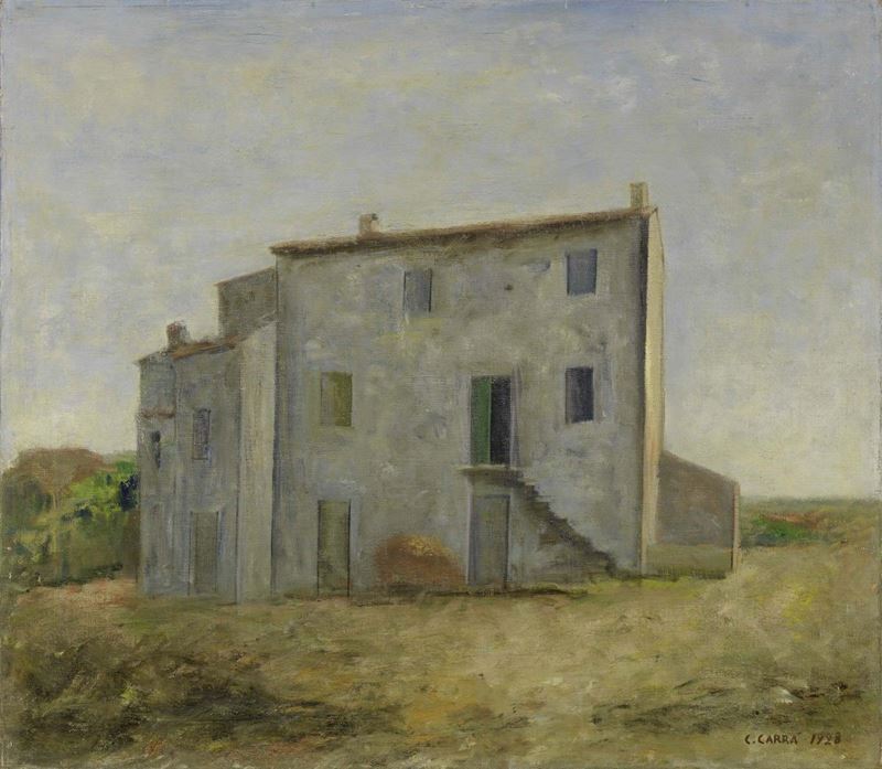 Carlo Carrà - Casa Colonica