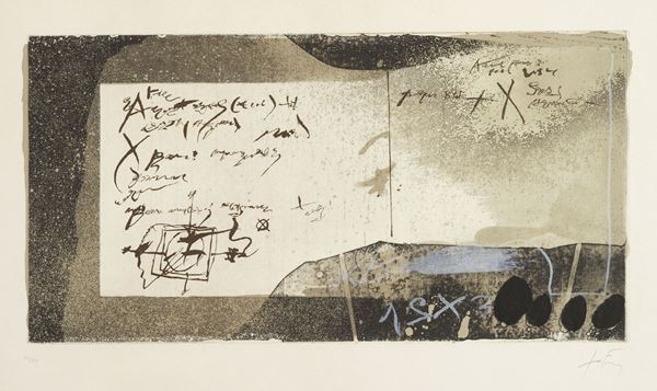 Antoni T&#224;pies - Manuscript
