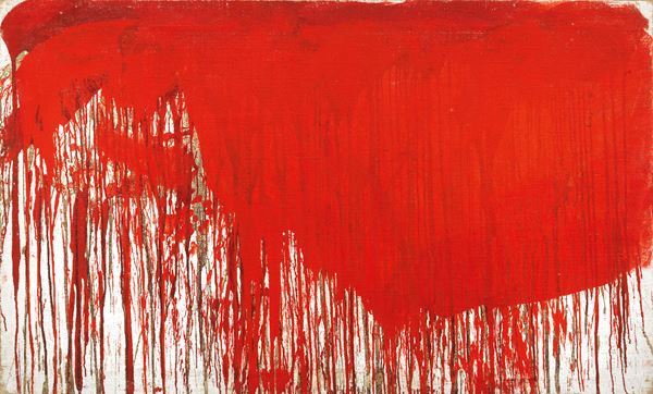 Hermann Nitsch : Senza titolo  (1987)  - Tecnica mista su tela - Asta Arte Contemporanea - I - Casa d'aste Farsettiarte