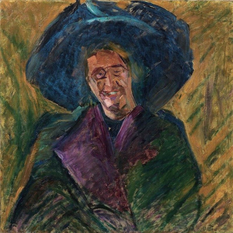 Umberto Boccioni - Busto di Signora con Grande Cappello