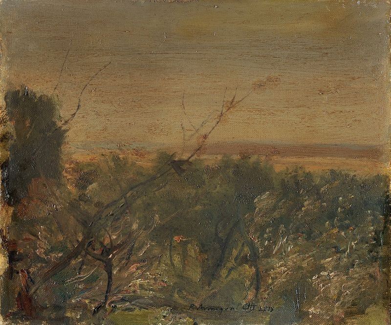 Pietro Annigoni - Paesaggio