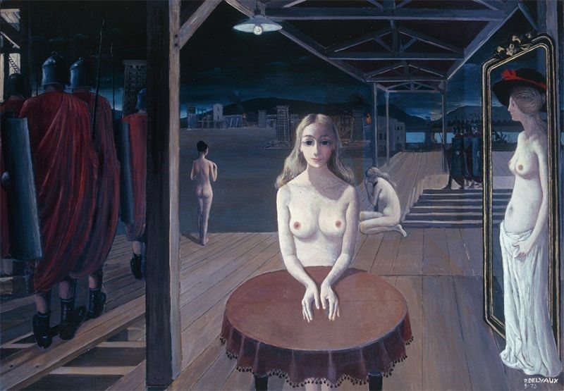 Paul Delvaux - Etude Pour Alésia