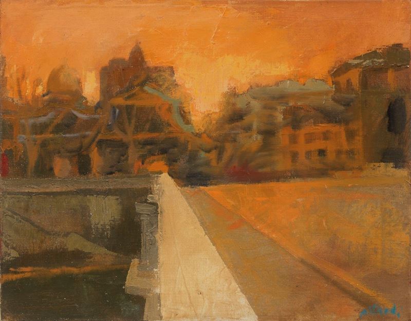 Ugo Attardi - Paesaggio