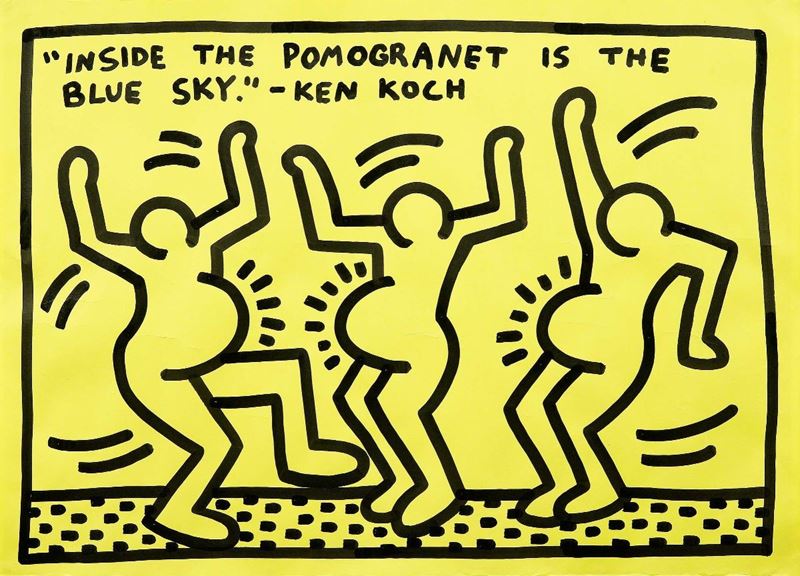 Keith Haring - Senza Titolo